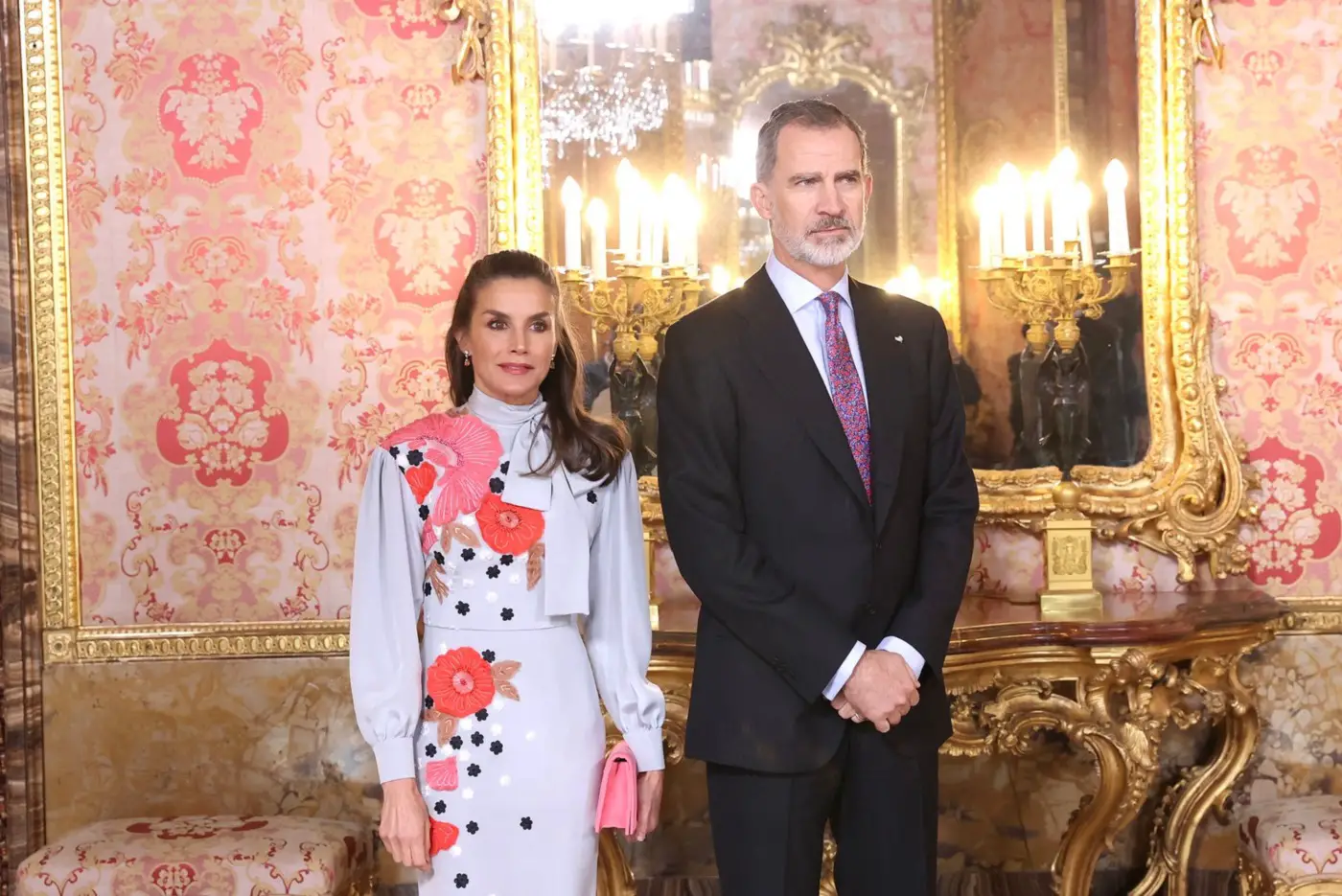King Felipe and Queen Letizia of Spain presided over the lunch hosted for the winners of the Miguel de Cervantes Award 2021