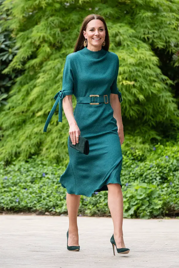 The Duchess of Cambridge wore Edeline Lee Pedernal Dress in May 2022 at The Queen Elizabeth II AWards
