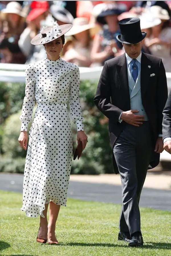 The Duke and Duchess of Cambridge attended Royal Ascot