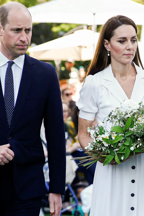The Duke and Duchess of Cambridge attended the Grenfell Tower Memorial Service in London