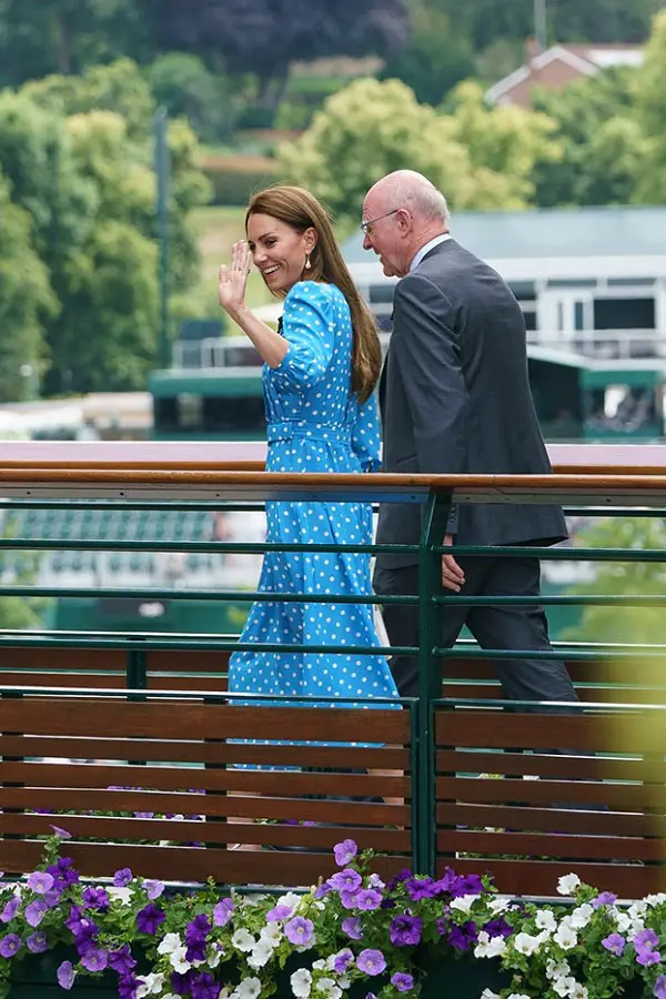 The Duchess of Cambridge made first appearance of Wimbledon 2022
