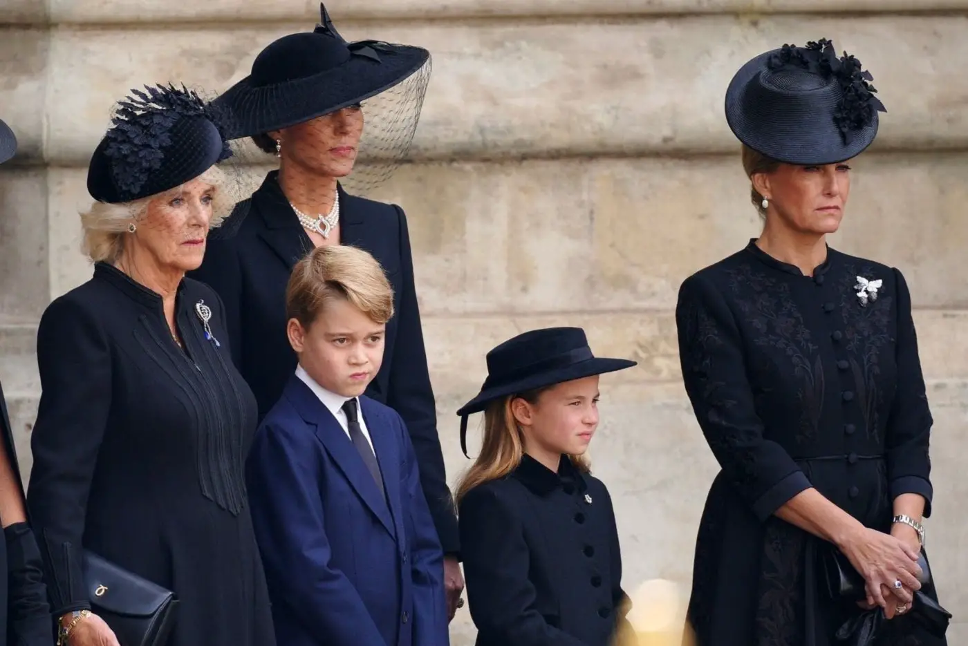 Prince George and Princess Charlotte attended Grannie Queen Elizabeth ...