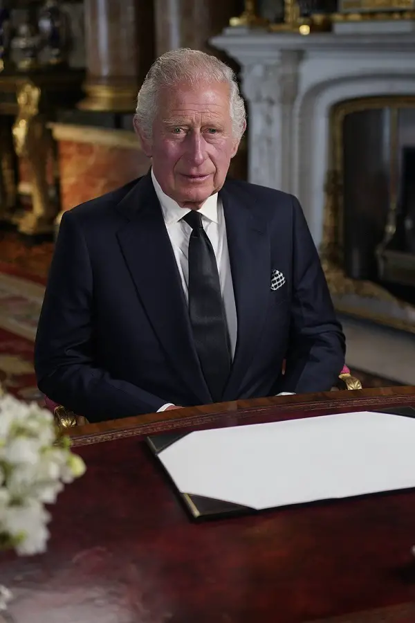 The new King of the United Kingdom Charles III