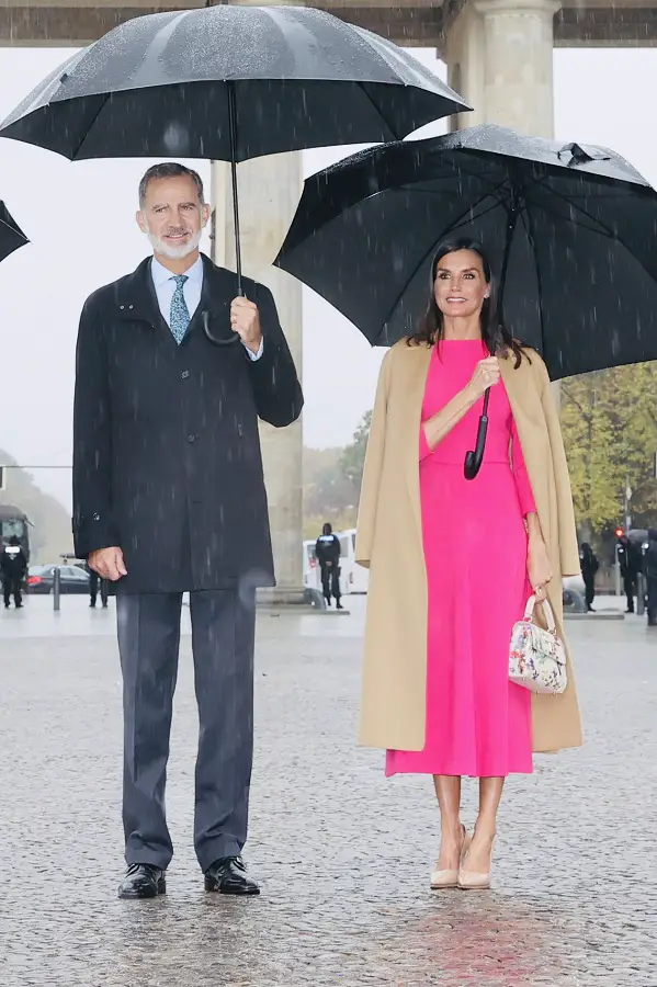 King Felipe and Queen Letizia visited Berlin Gate and city hall
