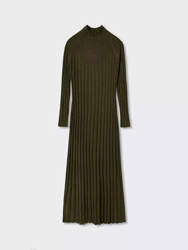 The Princess of Wales wore Mango Ribbed Knitted Midi Dress