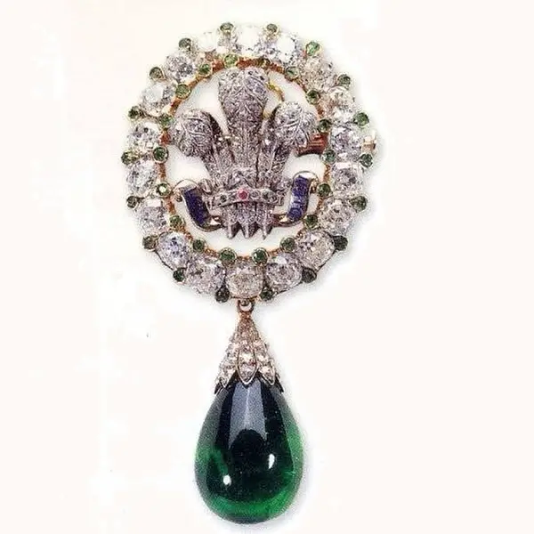 The Prince of Wales Feathers Brooch Ladies of North wales