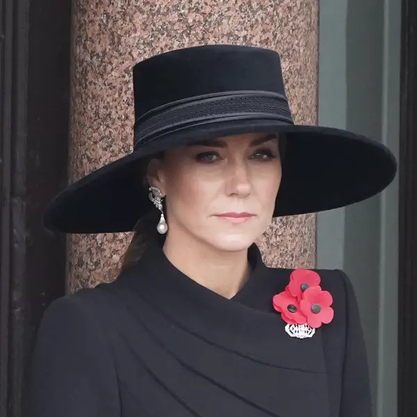 The Princess of Wales wore Philip Treacy OC833 Trilby Hat