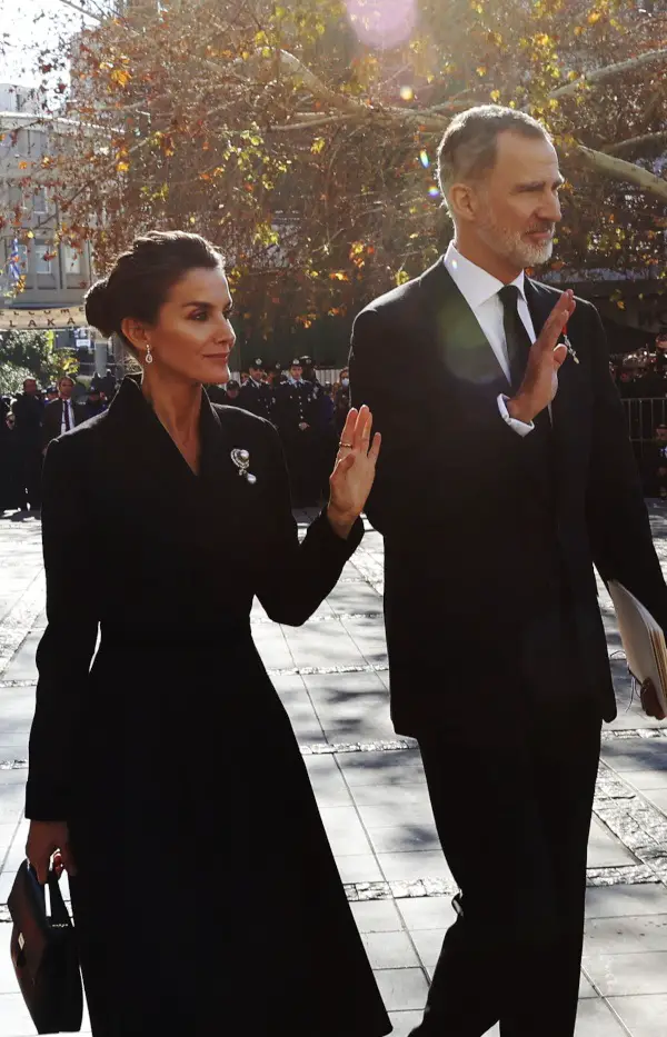 King Felipe and Queen Letizia attended the Funeral of King ConstantineII 1