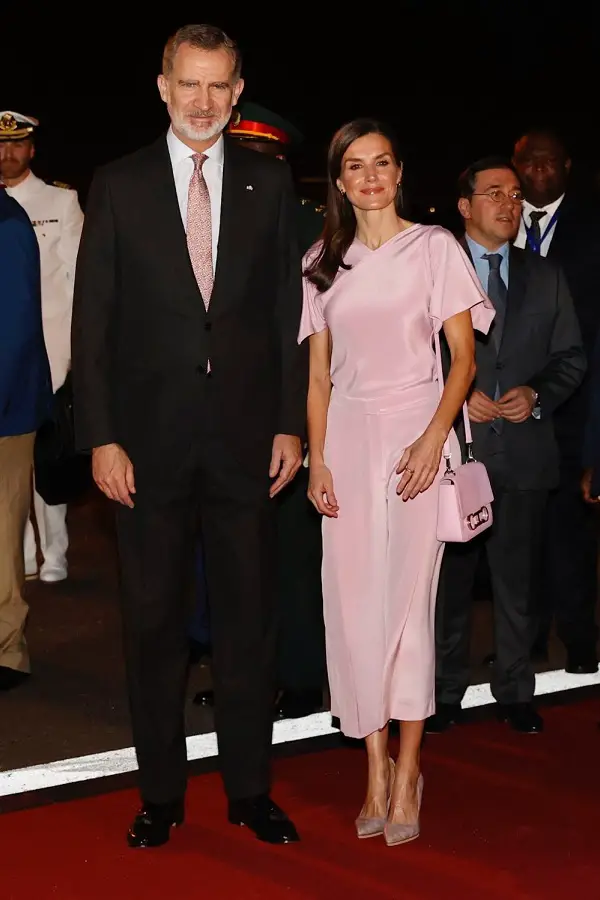 King Felipe and Queen Letizia Arrived in Angola for official visit