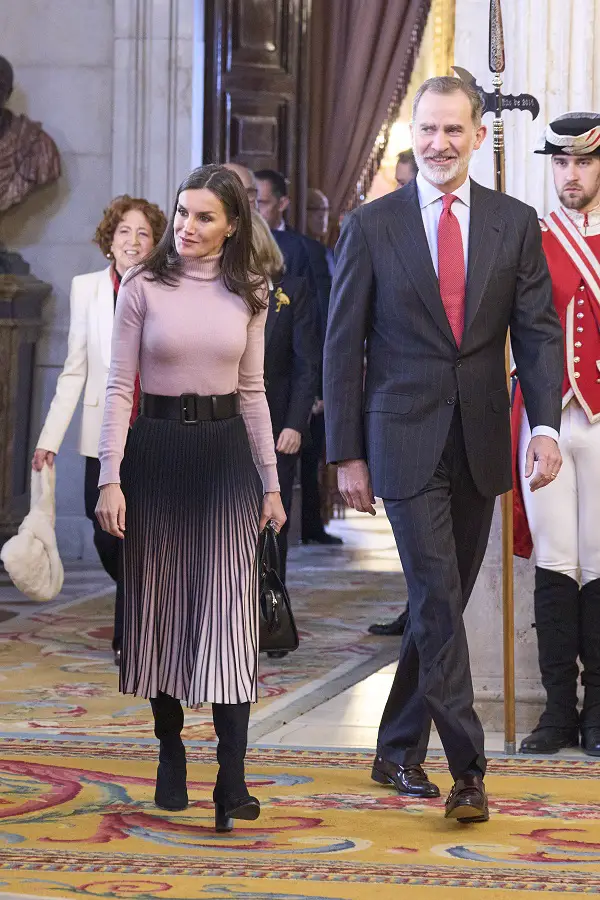 King Felipe and Queen Letizia attended the Digital Portal of Hispanic History