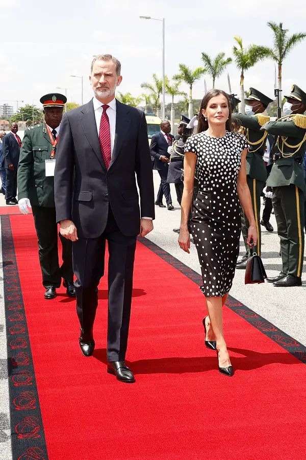 King Felipe and Queen Letizia began Angola visit