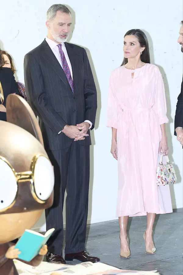King Felipe and Queen Letizia opened Art Fair ArcoMadrid
