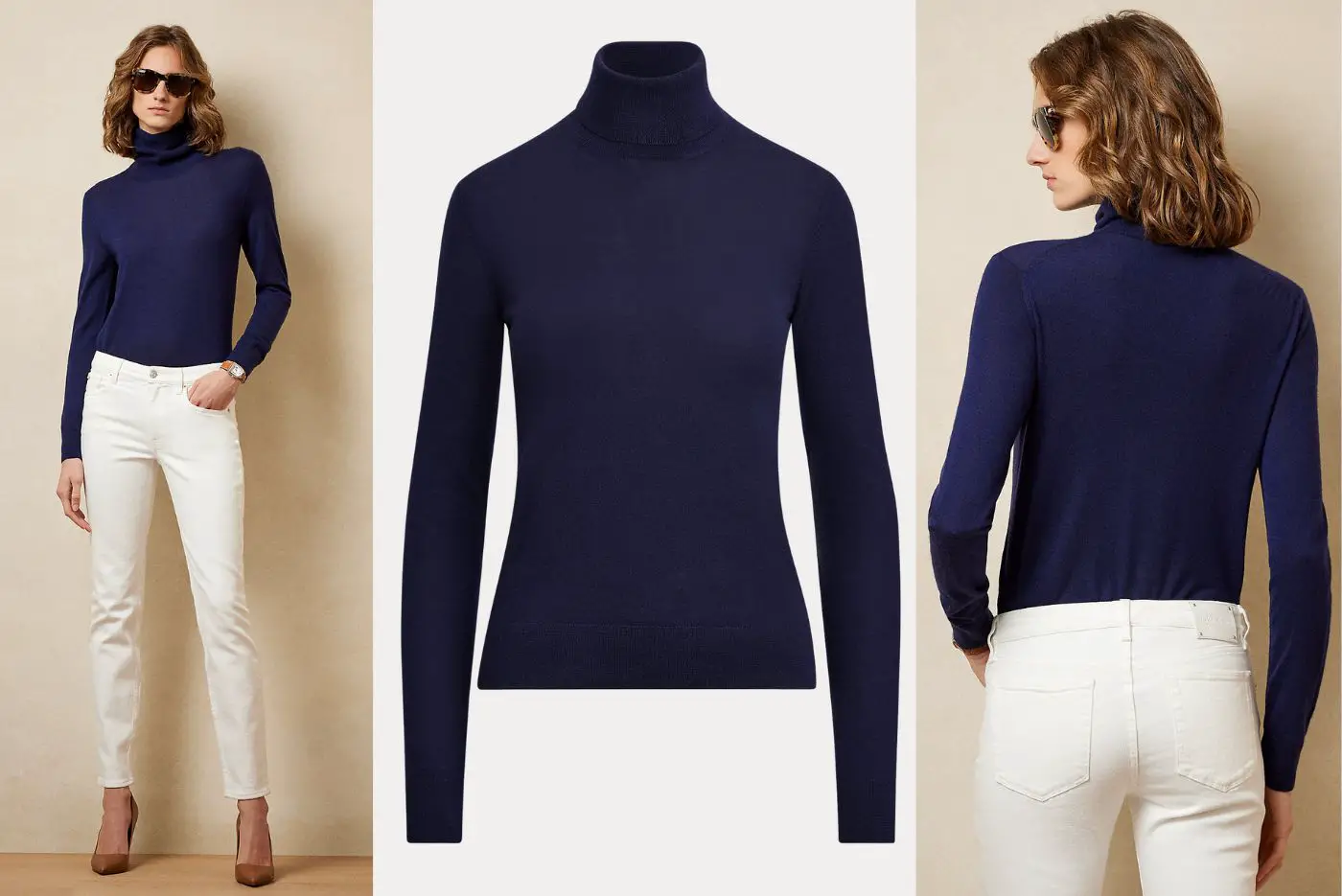 The Princess of Wales wore Ralph Lauren Collection Cashmere Turtleneck