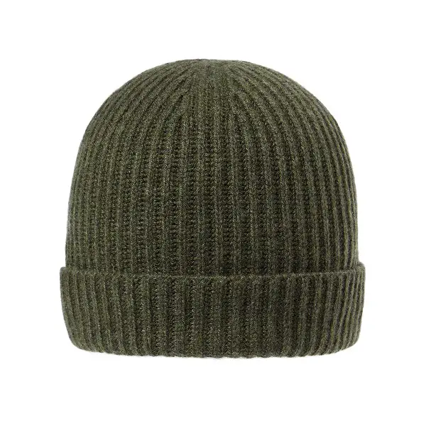N Peal Unisex Ribbed Cashmere Hat