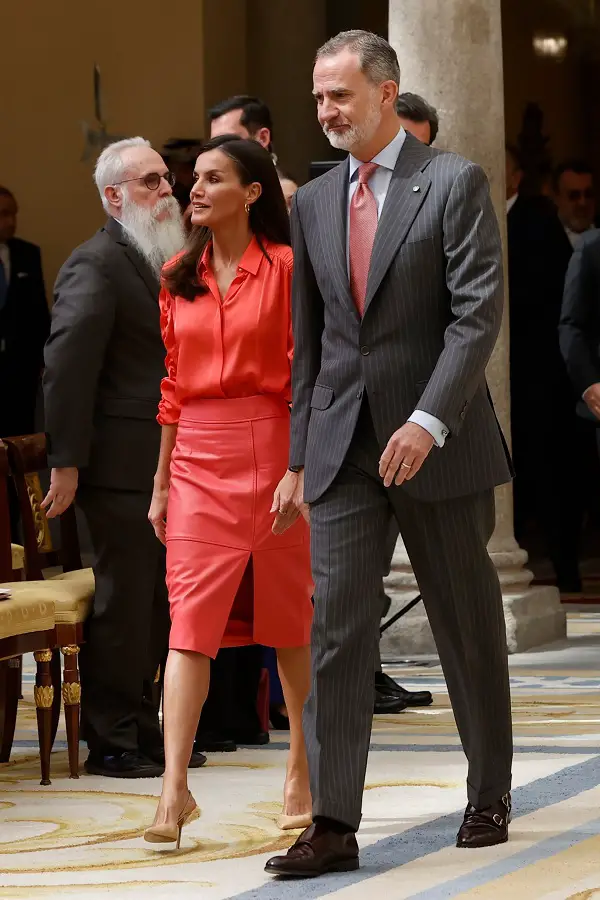 King Felipe and Queen Letizia presented National Awards April 2023