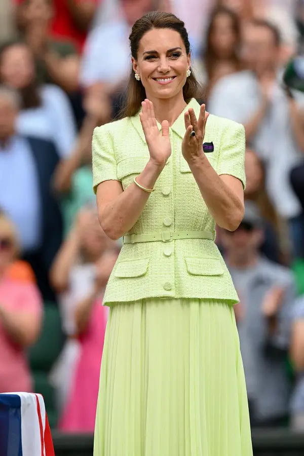 The Princess of Wales Presented Wimbledon Women's Singles Final Trophy