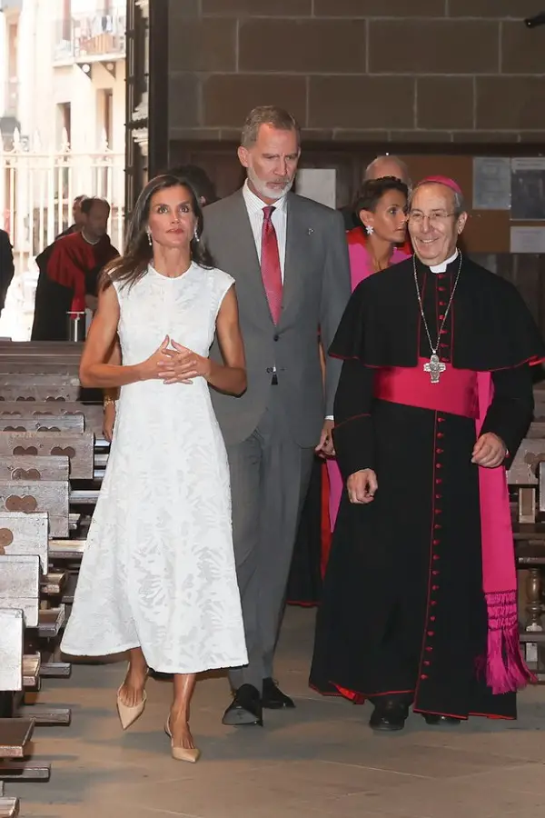 King Felipe and Queen Letizia marked the VI Centenary of the Privilege of the Unionj