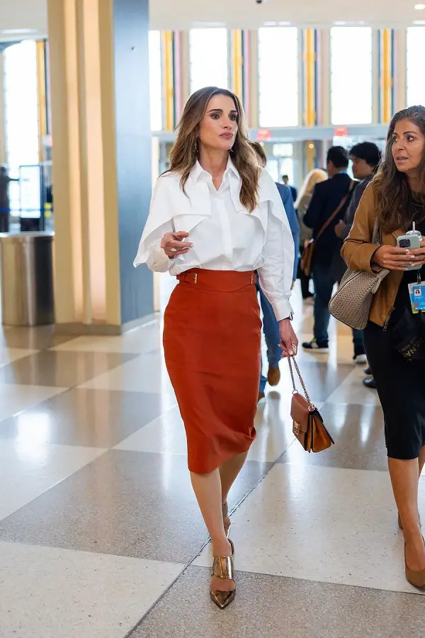 Queen Rania attended Women Rise Event in New York