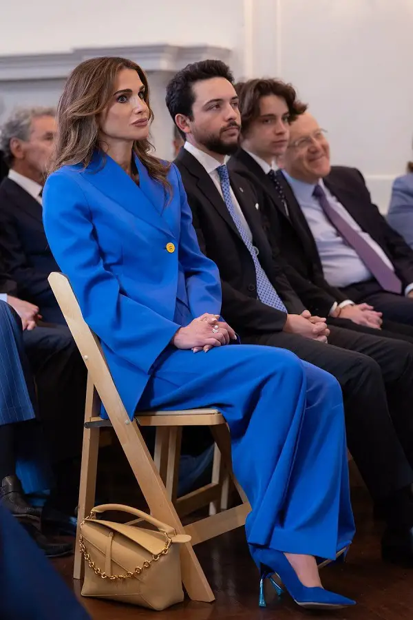 Queen Rania joined King Abdullah II for UN Addressing