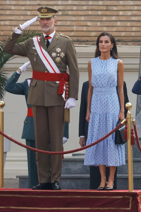 King Felipe VI and Queen Letizia attended Flag Swearing Ceremony