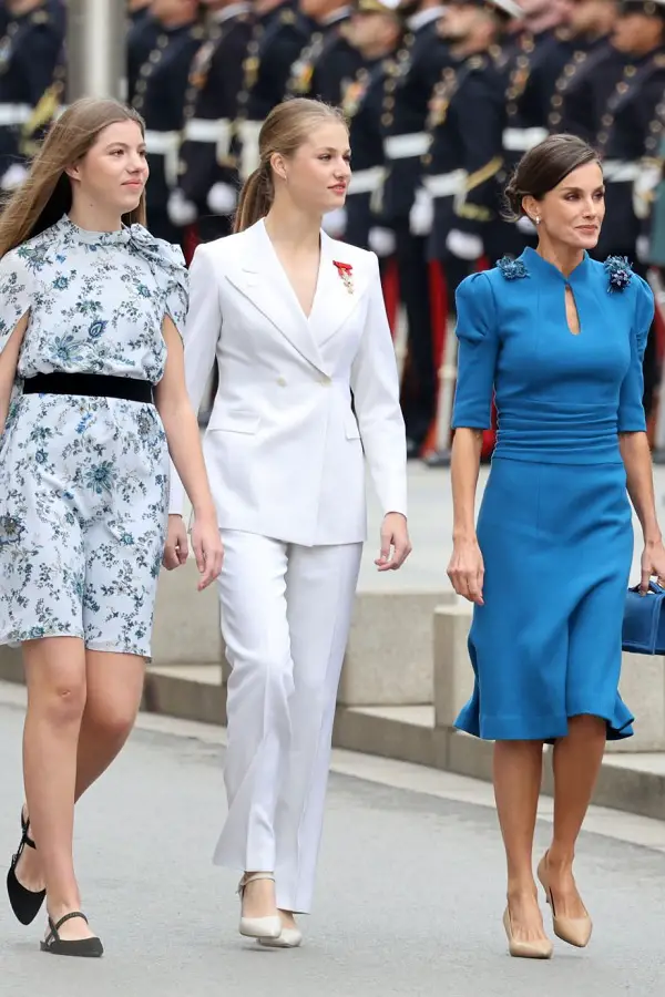 Queen Letizia Chose to Repeat on Princess Leonor's big Day