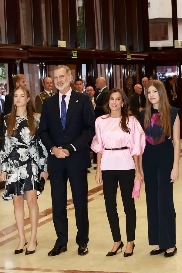 Spanish Royal family arrived in Oveido 2023