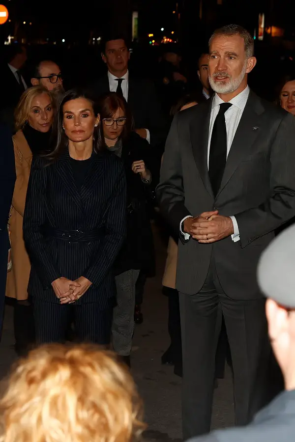 King Felipe and Queen Letizia met with the Valencia Fire Victims