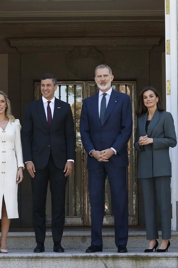 King Felipe and Queen Letizia of Spain welcomed the President and First Lady of Paraguay 2024