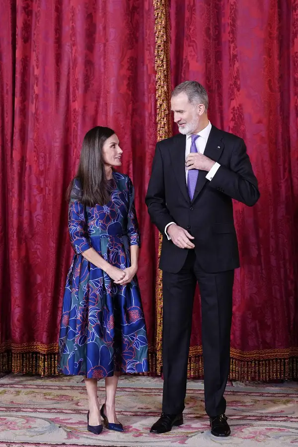 King Felipe and Queen Letizia welcomed Guatemala President and First Lady