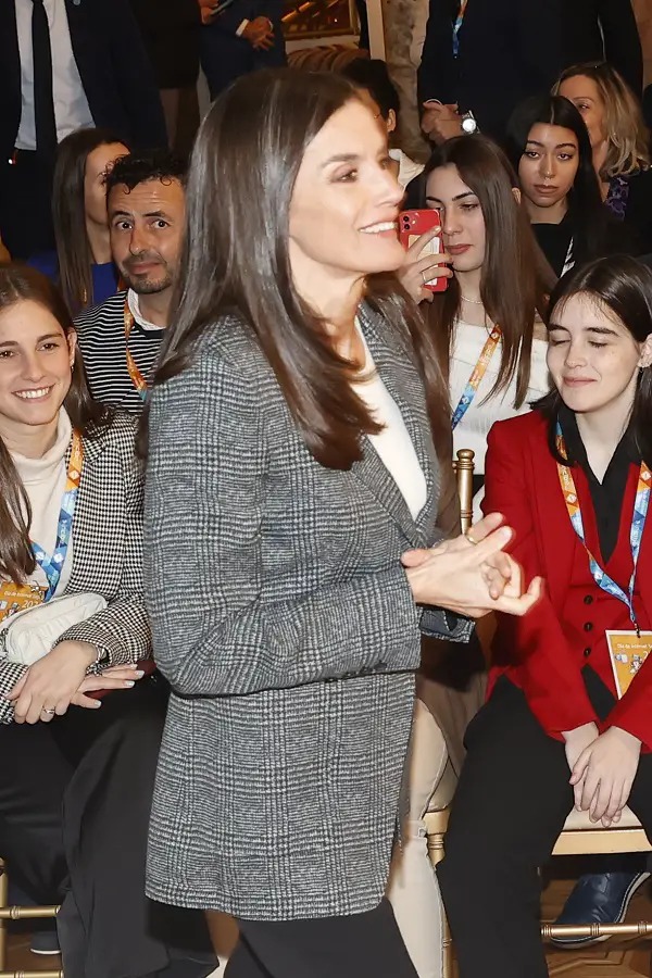 Queen Letizia attended Safe Internet Day 2024