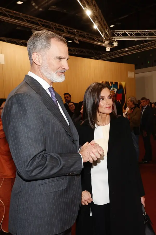 King Felipe and Queen Letizia opened ARCOMadrid Art Fair 2024