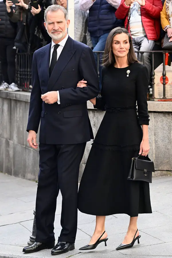 King Felipe and Queen Letizia attended the Funeral of Felipe's Cousin in 2024