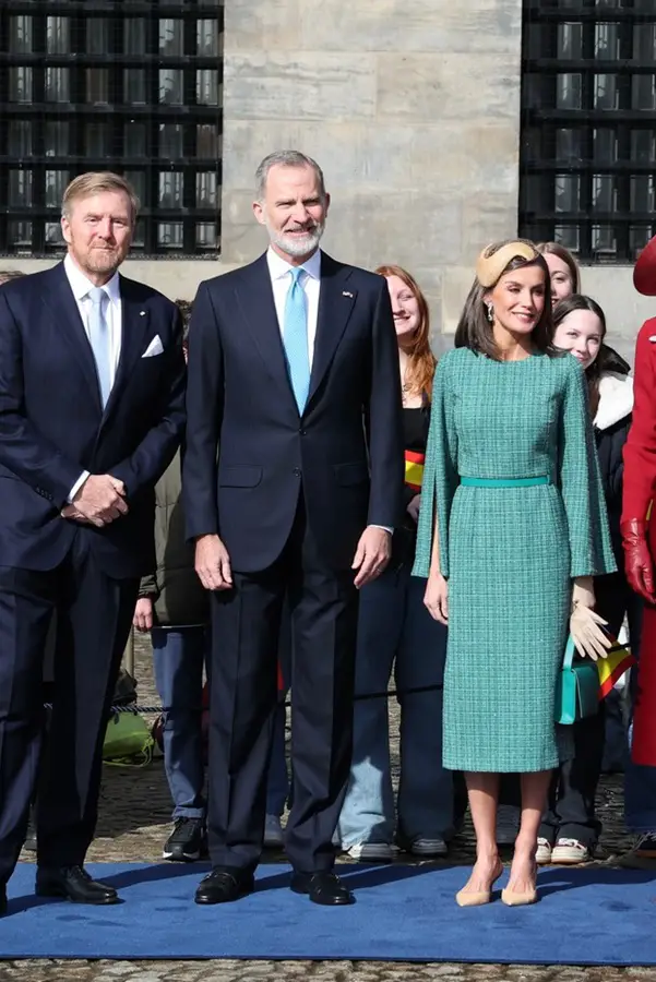 King Felipe and Queen Letizia welcomed by King Willem Alexander and Queen Maxima for State Visit