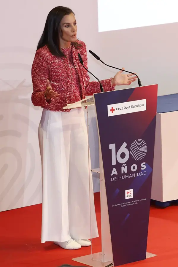 Queen Letizia attended Red Cross and Red Crescent Day 2024